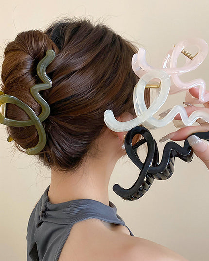 Acrylic Hair Claw Clip