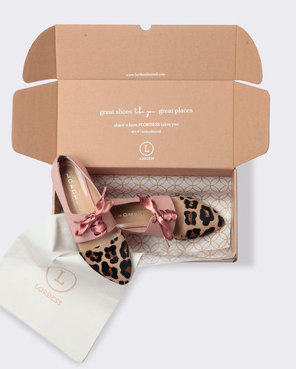 Calf Hair Leather Flat Shoes- Native by Lordess